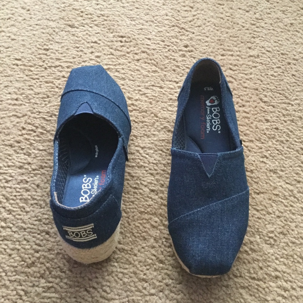 Bob’s from Skechers blue denim